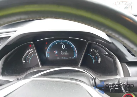 2017 Honda Civic Ex-L z USA, uszkodzony, nr VIN 2HGFC1F73HH635170